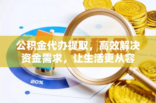 嘉荫公积金代办提取，高效解决资金需求，让生活更从容