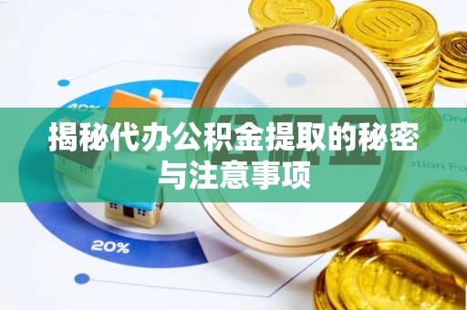 嘉荫揭秘代办公积金提取的秘密与注意事项