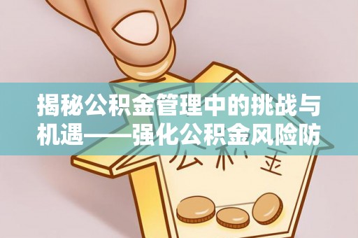嘉荫揭秘公积金管理中的挑战与机遇——强化公积金风险防控的多维策略