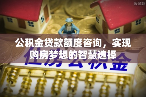 嘉荫公积金贷款额度咨询，实现购房梦想的智慧选择