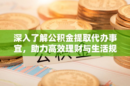 嘉荫深入了解公积金提取代办事宜，助力高效理财与生活规划