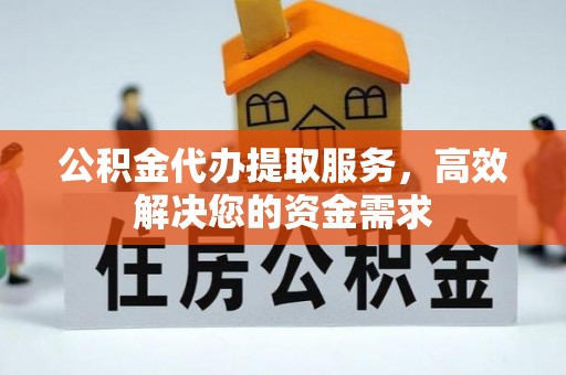嘉荫公积金代办提取服务，高效解决您的资金需求
