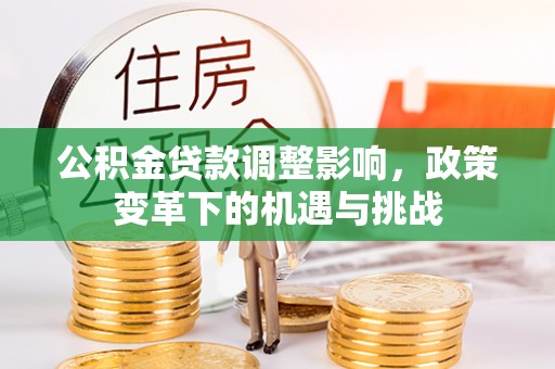 嘉荫公积金贷款调整影响，政策变革下的机遇与挑战