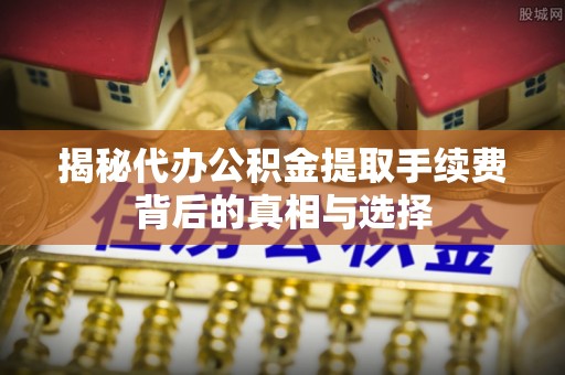嘉荫揭秘代办公积金提取手续费背后的真相与选择