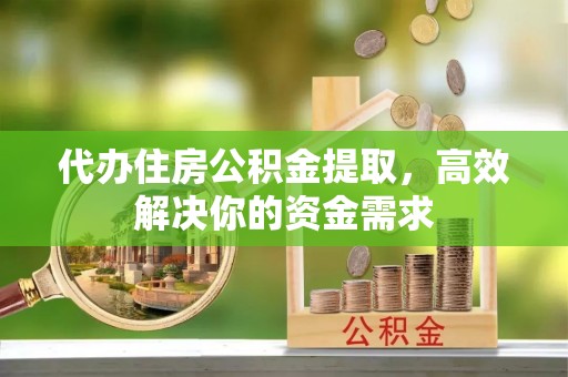 嘉荫代办住房公积金提取，高效解决你的资金需求