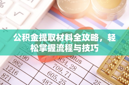 嘉荫公积金提取材料全攻略，轻松掌握流程与技巧