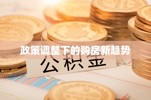 嘉荫政策调整下的购房新趋势