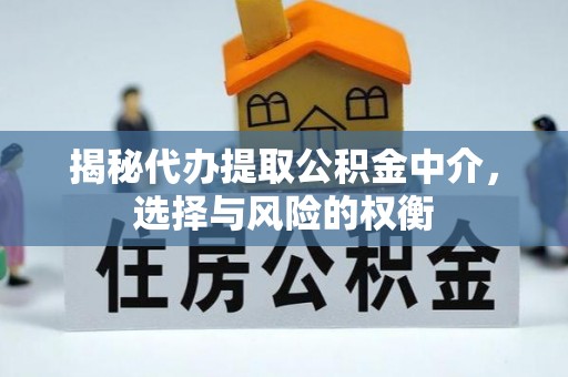 嘉荫揭秘代办提取公积金中介，选择与风险的权衡