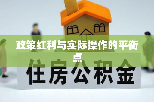 嘉荫政策红利与实际操作的平衡点