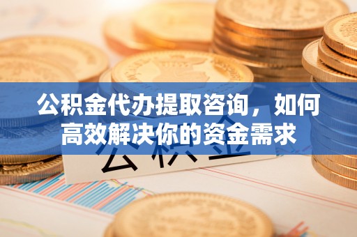 嘉荫公积金代办提取咨询，如何高效解决你的资金需求
