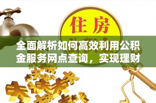 嘉荫全面解析如何高效利用公积金服务网点查询，实现理财与生活优化