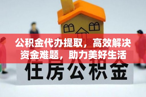 嘉荫公积金代办提取，高效解决资金难题，助力美好生活