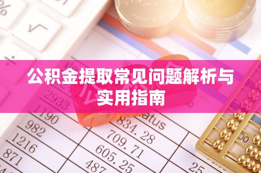 嘉荫公积金提取常见问题解析与实用指南