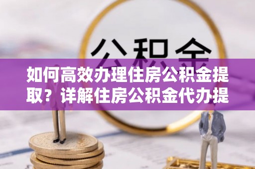 嘉荫如何高效办理住房公积金提取？详解住房公积金代办提取流程