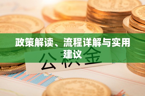 嘉荫政策解读、流程详解与实用建议