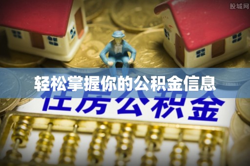 嘉荫轻松掌握你的公积金信息