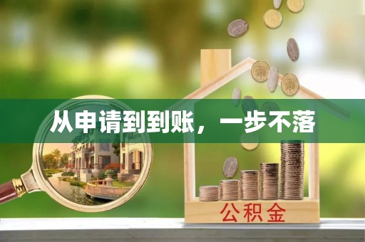 嘉荫从申请到到账，一步不落