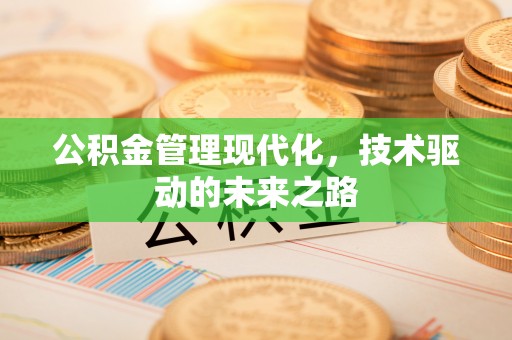 嘉荫公积金管理现代化，技术驱动的未来之路